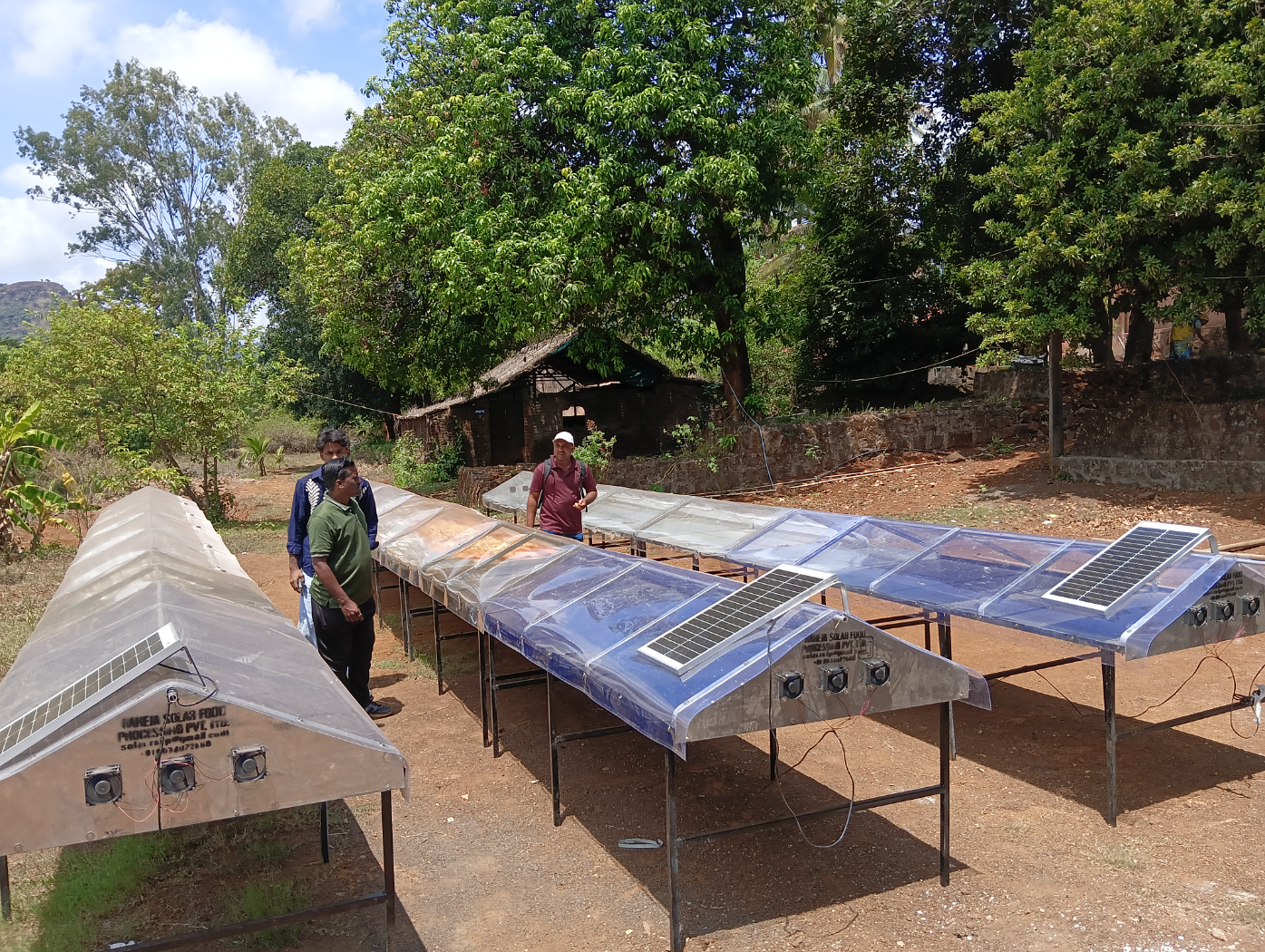 Solar food-processing dryers assessed during a feasibility study